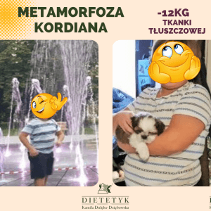 redukcja tkanki tluszczowej 12kg