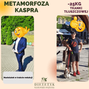 redukcja tkanki tluszczowej 25kg